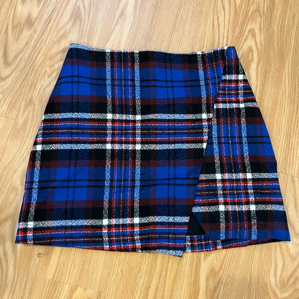 Abercrombie & Fitch plaid skirt